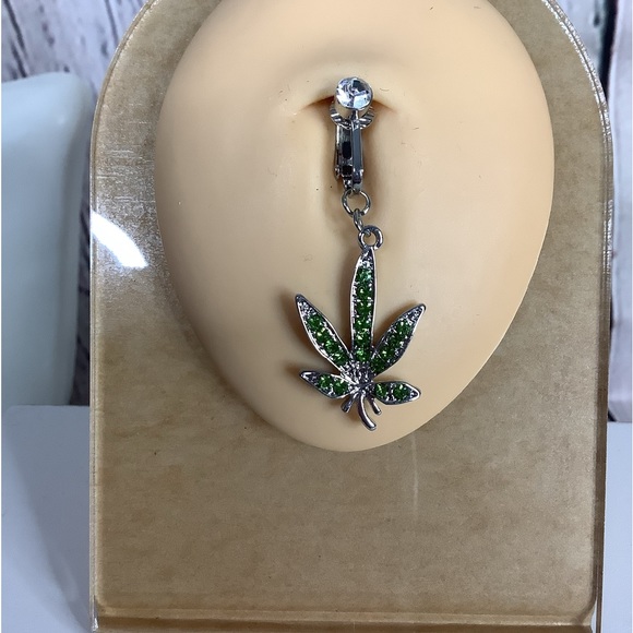 Clip-On Belly Button Ring - Picture 2 of 5